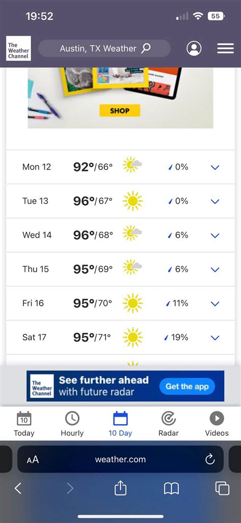 Apple Weather App Vs Kxan R Austin