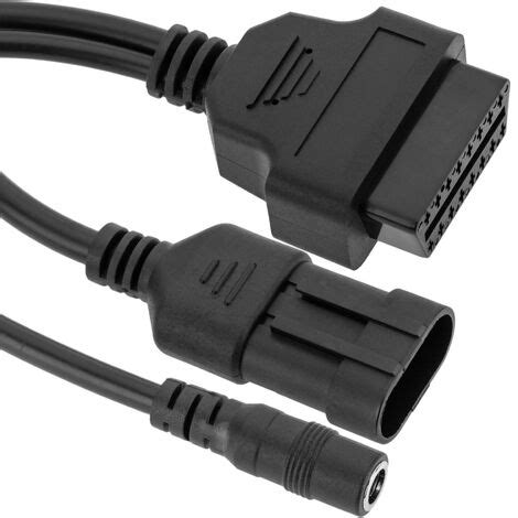 Bematik Cable De Diagn Stico Obd Pin Macho Y Conector Dc Hembra