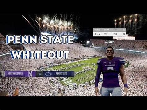 PENN STATE WHITEOUT COLLEGE FOOTBALL 25 YouTube