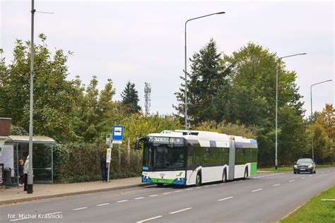 Pierwszy elektryczny autobus w Szczecinie wyjechał na trasę linii 75