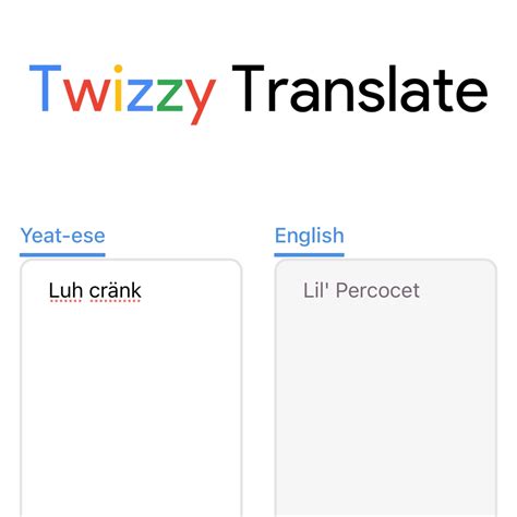 I Made A Yeat Translator Link In Comments Ryeat