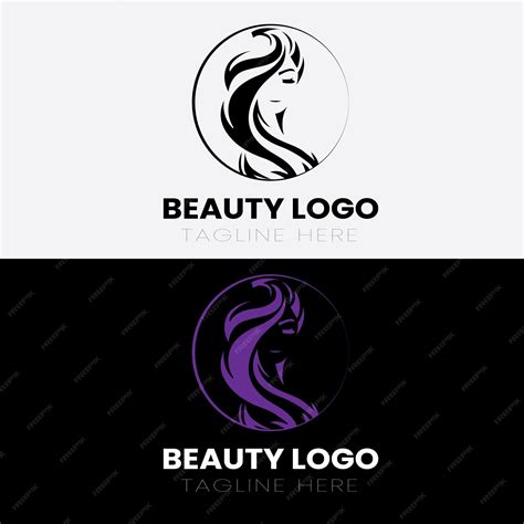 Logotipo De Belleza Para Todas Las áreas De La Belleza Vector Premium