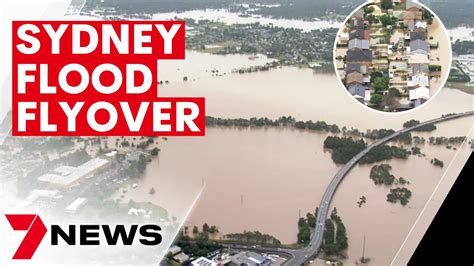 Aerial View Of The Flooded Hawkesbury Nepean Rivers July 2022 7news