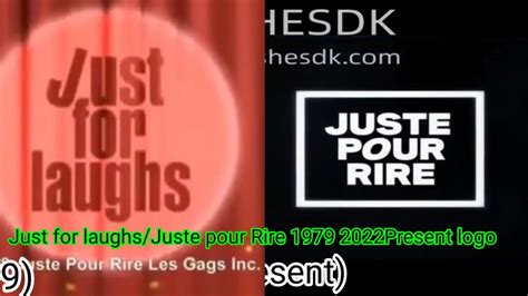 Just For Laughs Juste Pour Rire Present Logo Youtube