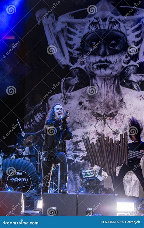 Moonspell at Metalfest 2015 Editorial Stock Image - Image of plzen ...