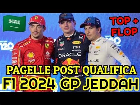 F1 2024 GP ARABIA SAUDITA PAGELLE POST QUALIFICA PIU TOP E FLOP