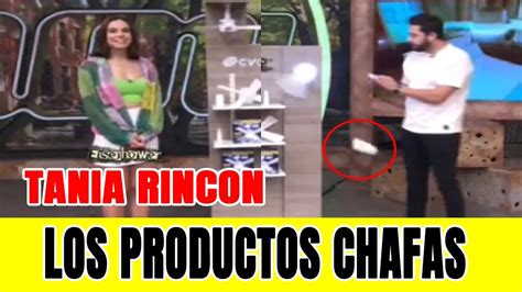 Tania Rinc N Sufre Bochornoso Momento Cuando Promocionaba Un Producto