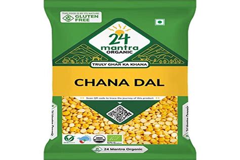 Amazon Mantra Organic Unpolished Bengalgram Kandi Pappu Chana