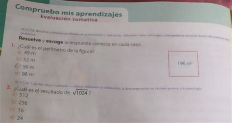 problema Resuelve y escoge la respuesta correcta en cada caso 1 Cuál