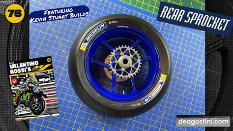 Build Valentino Rossis S YZR M1 Moto GP Bike Issue 76 A 1 4 Scale