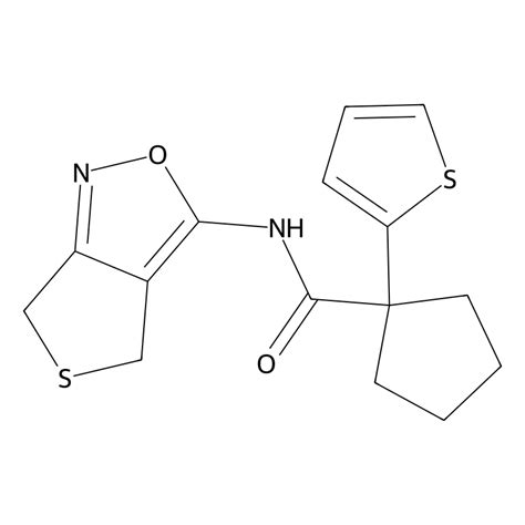 Buy N 4 6 Dihydrothieno 3 4 C Isoxazol 3 Yl 1 Thiophen 2 Yl