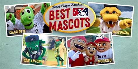 Best Mascots In Minor League Baseball