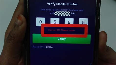 How To Fix Incorrect Otp Please Try Again Problem Solve In Rummyprime