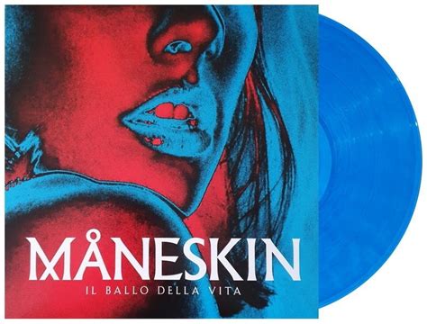 Måneskin Il Ballo Della Vita Transparent Blue Vinyl Revin Records