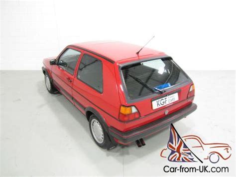 A Legendary Mk2 VW Golf GTi 16V 3dr Full History And Only 38 500 Miles