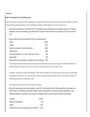 Tax Forms Pdf Instructions Note This Problem Is For The Tax