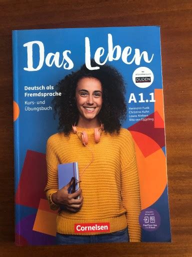 Das Leben A1 1 Kurs und Übungsbuch Christina Kuh Warszawa Kup