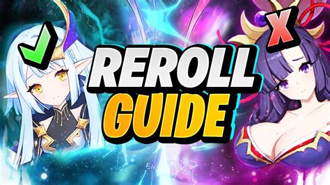 Eversoul Best Reroll Guide Best Reroll Units Youtube