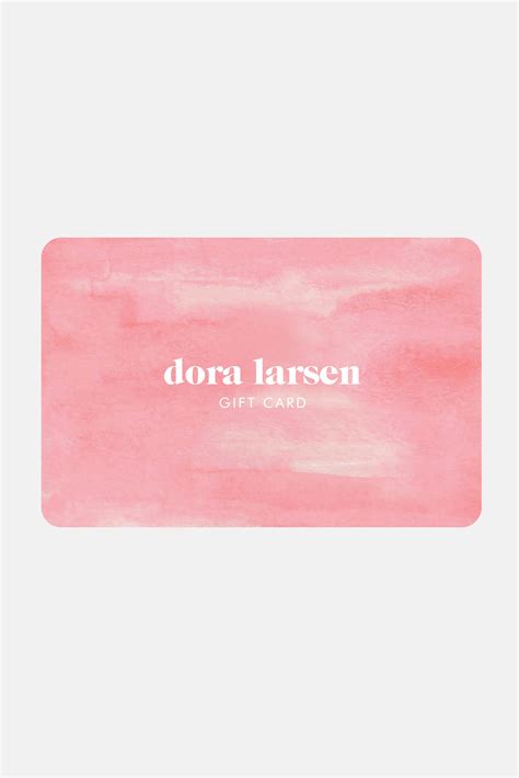 Gift Card | Lingerie, Sleep & Swimwear | Dora Larsen