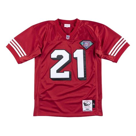 Mitchell & Ness Authentic Jersey San Francisco 49Ers 1994 Deion Sanders ...