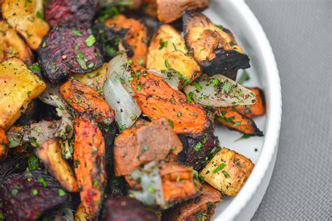 Grilled Herb Crusted Root Vegetables Recipe The Meatwave