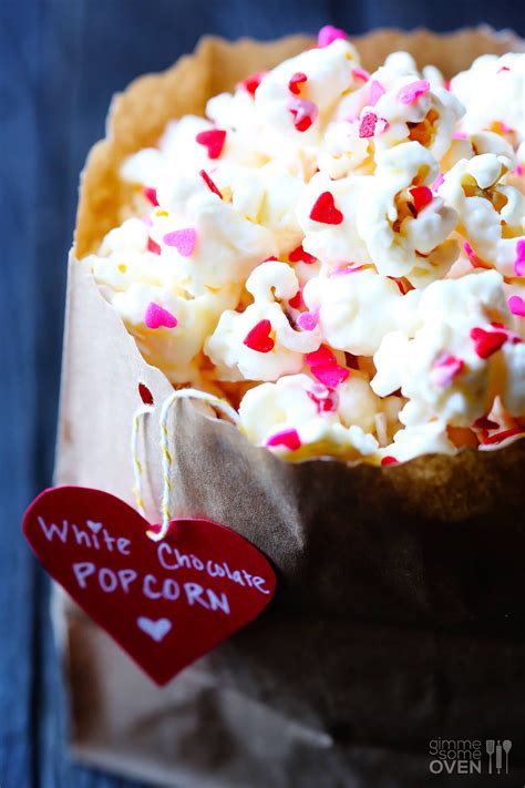 Valentine S Popcorn White Chocolate Popcorn Gimme Some Oven