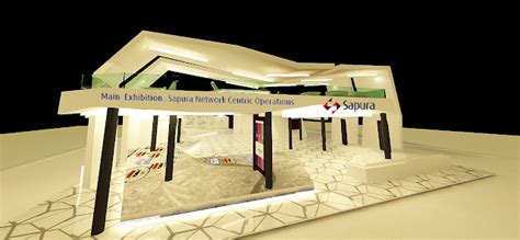 Malaysian Support The Troops Sapura Booth In Lima 2013 Design Competition