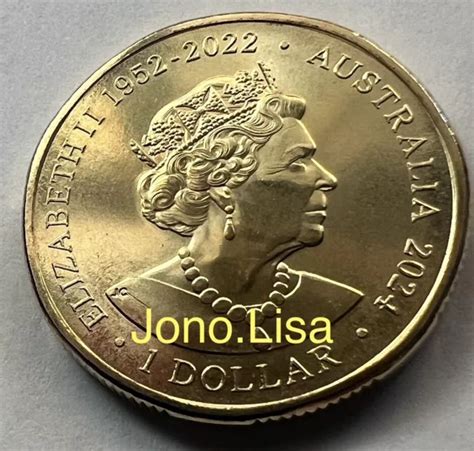 New Coin Uncirculated Australian One Dollar Coin Queen