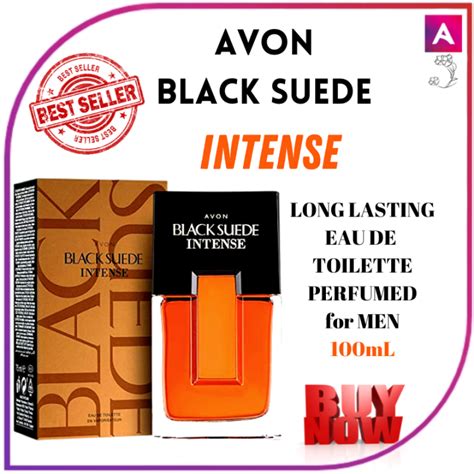 Avon Black Suede Intense Essential Secret Leather Classic Touch