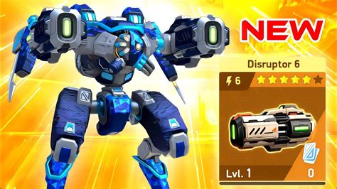 New Weapon Disruptor With Eclipse Mech Arena Youtube