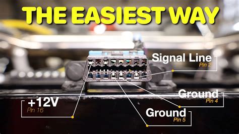 How To Wire An Obd2 Port Ls Swap Youtube