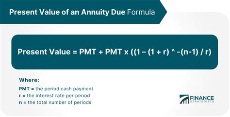 The Difference Between Ordinary Annuity And Annuity Due