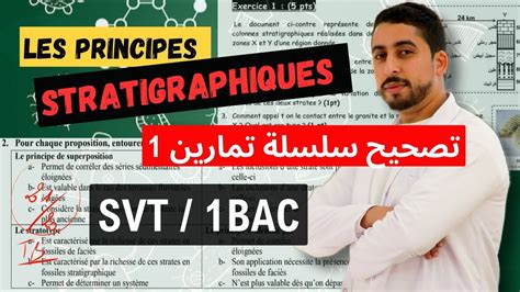 Bac Les Principes Stratigraphiques Correction S Rie D Exercices