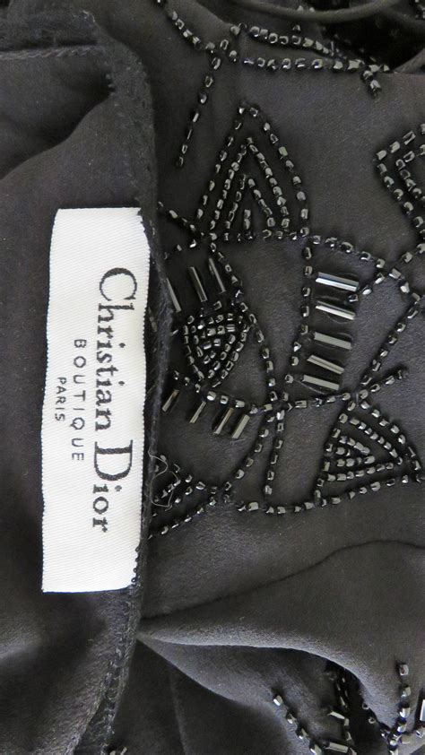 Christian Dior Beaded Slip Dress For Sale At 1stdibs