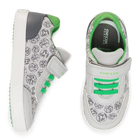 Sneakersy Geox B Gisli B A B Na C S Grey Green Eobuwie