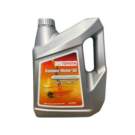 Toyota Genuine Motor Oil Sncf W