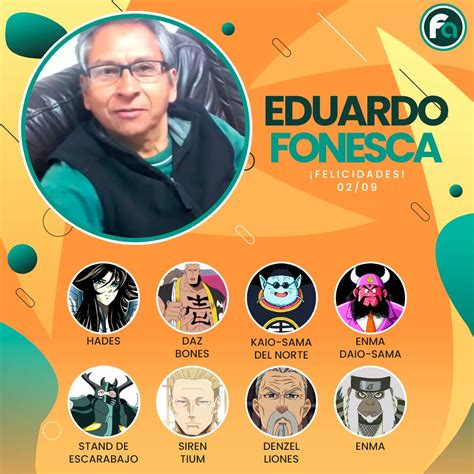 Funianime Latam On Twitter Hoy Se Encuentra De Cumplea Os El Actor