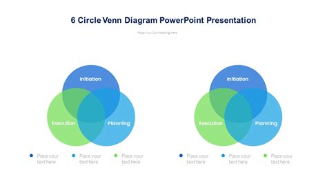 6 Circle Venn Diagram PowerPoint Presentation - PPTUniverse