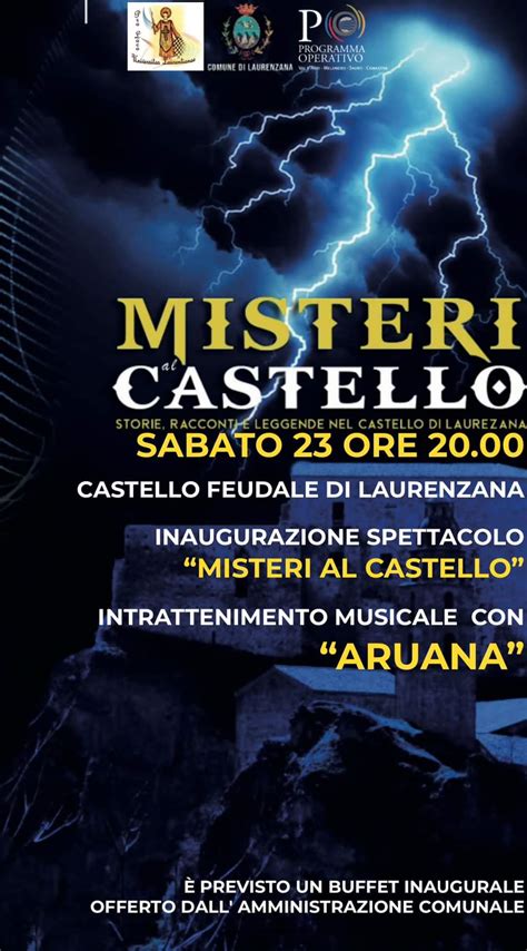 Misteri Al Castello Di Laurenzana Radio Senise Centrale