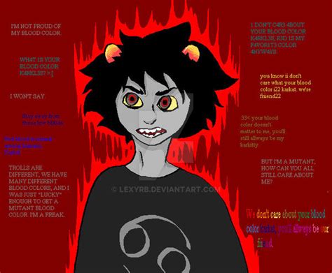 Karkat Blood Color By Lexyrb On Deviantart