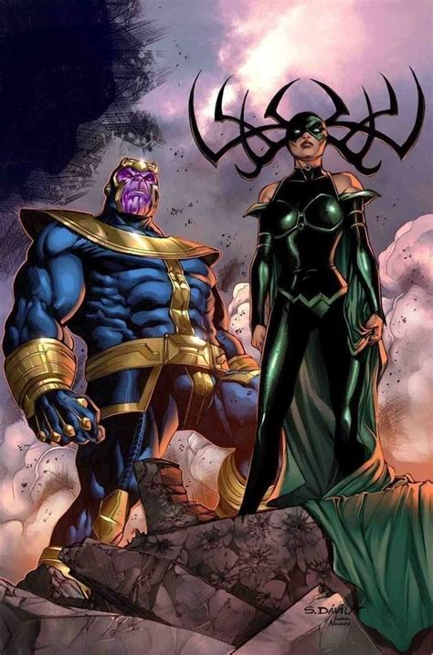 Thanos And Hela Thanos Marvel Marvel Dc Comics Marvel Avengers