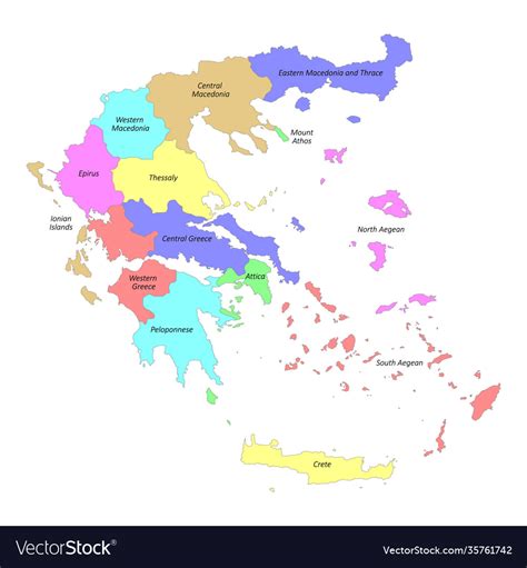 Greece Map Printable For Kids