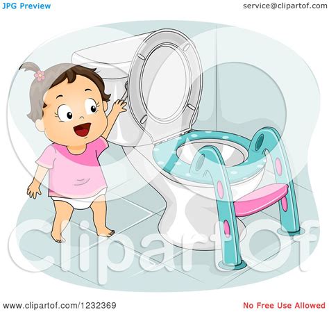 Flush Toilet Clipart