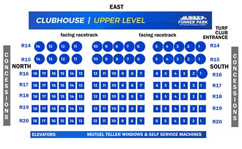 Reservations Seating Charts Fonner Park