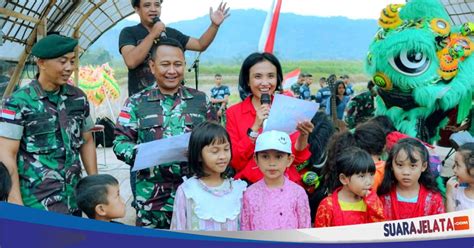 Peringati HUT Ke 78 TNI Yonarmed 11 Kostrad Gelar Parade Cinta Tanah