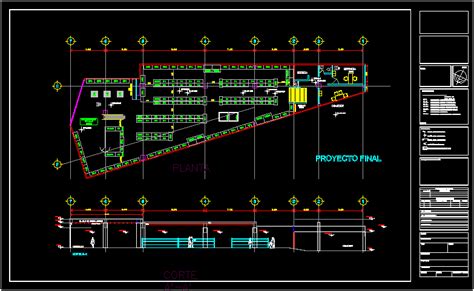 Tienda Comercial En Autocad Librería Cad