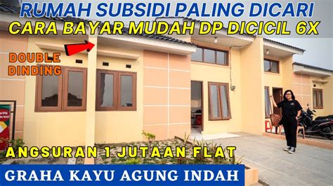 Rumah Subsidi Murah Paling Laku Di Tangerang Double Dinding Punya