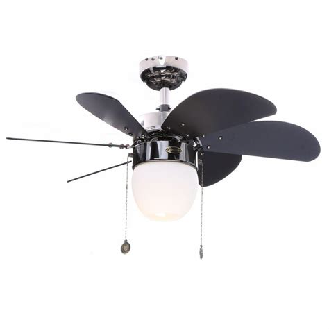 Westinghouse Quince 24 In Chrome Ceiling Fan 7863100 The Home Depot