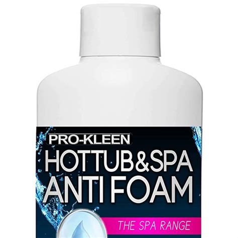 Pro Kleen Hot Tub Spa Anti Foam Litre Homebase