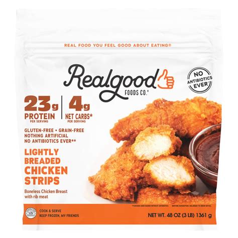 Costco Real Good Foods Lightly Breaded Chicken Strips Same Day Delivery